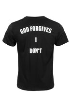 Lade das Bild in den Galerie-Viewer, STATEMENT GOD FORGIVES TEE BLACK
