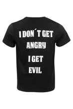 Lade das Bild in den Galerie-Viewer, STATEMENT GET ANGRY TEE BLACK
