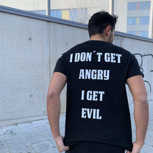 Lade das Bild in den Galerie-Viewer, STATEMENT GET ANGRY TEE BLACK
