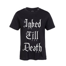 Lade das Bild in den Galerie-Viewer, INKED TILL DEATH TEE BLACK
