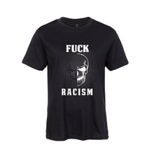 Lade das Bild in den Galerie-Viewer, FUCK RACISM TEE BLACK
