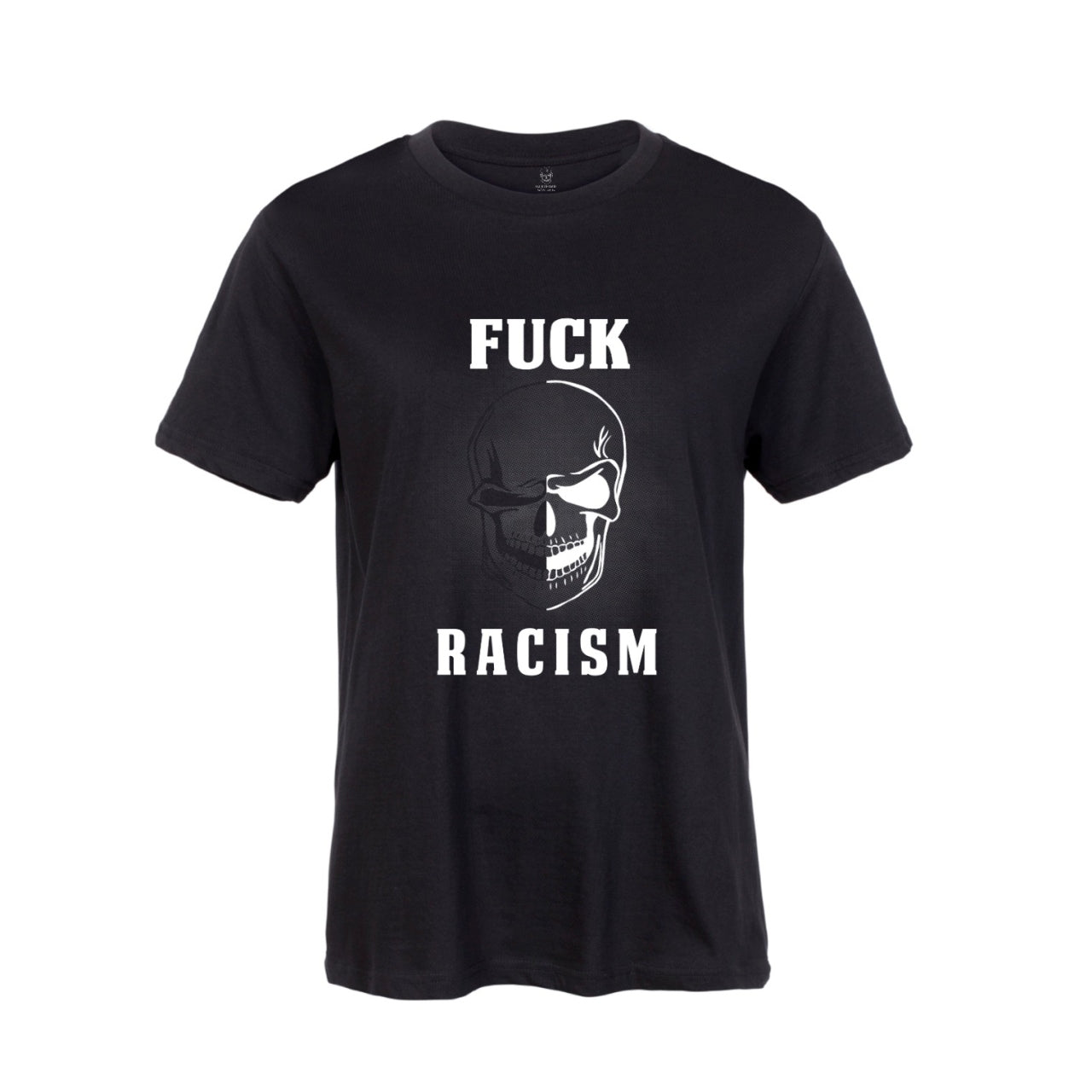 FUCK RACISM TEE BLACK