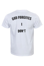 Lade das Bild in den Galerie-Viewer, STATEMENT GOD FORGIVES TEE WHITE
