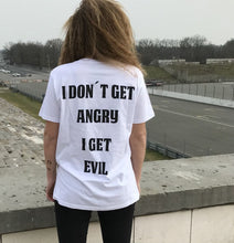 Lade das Bild in den Galerie-Viewer, STATEMENT GET ANGRY TEE WHITE
