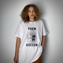 Lade das Bild in den Galerie-Viewer, FUCK RACISM TEE WHITE
