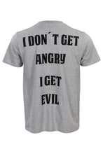 Lade das Bild in den Galerie-Viewer, STATEMENT GET ANGRY TEE HEATHER GREY
