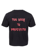 Lade das Bild in den Galerie-Viewer, TOO UGLY CASUAL TEE BLACK
