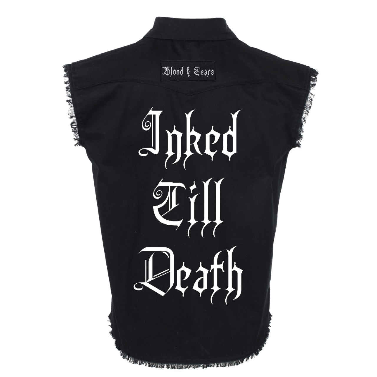 WORKER SHIRT INKED TILL DEATH BLACK