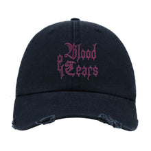 Lade das Bild in den Galerie-Viewer, BLOOD &amp; TEARS Baseball Cap Used Black
