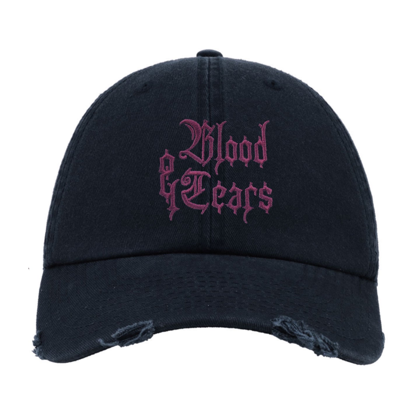 BLOOD & TEARS Baseball Cap Used Black