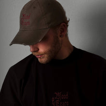 Lade das Bild in den Galerie-Viewer, BLOOD &amp; TEARS Baseball Cap Used Olive
