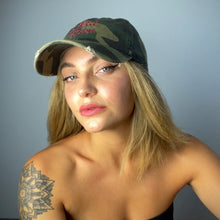 Lade das Bild in den Galerie-Viewer, BLOOD &amp; TEARS Baseball Cap Used Camo
