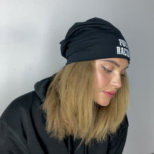 Lade das Bild in den Galerie-Viewer, FUCK RACISM Jersey Beanie Black
