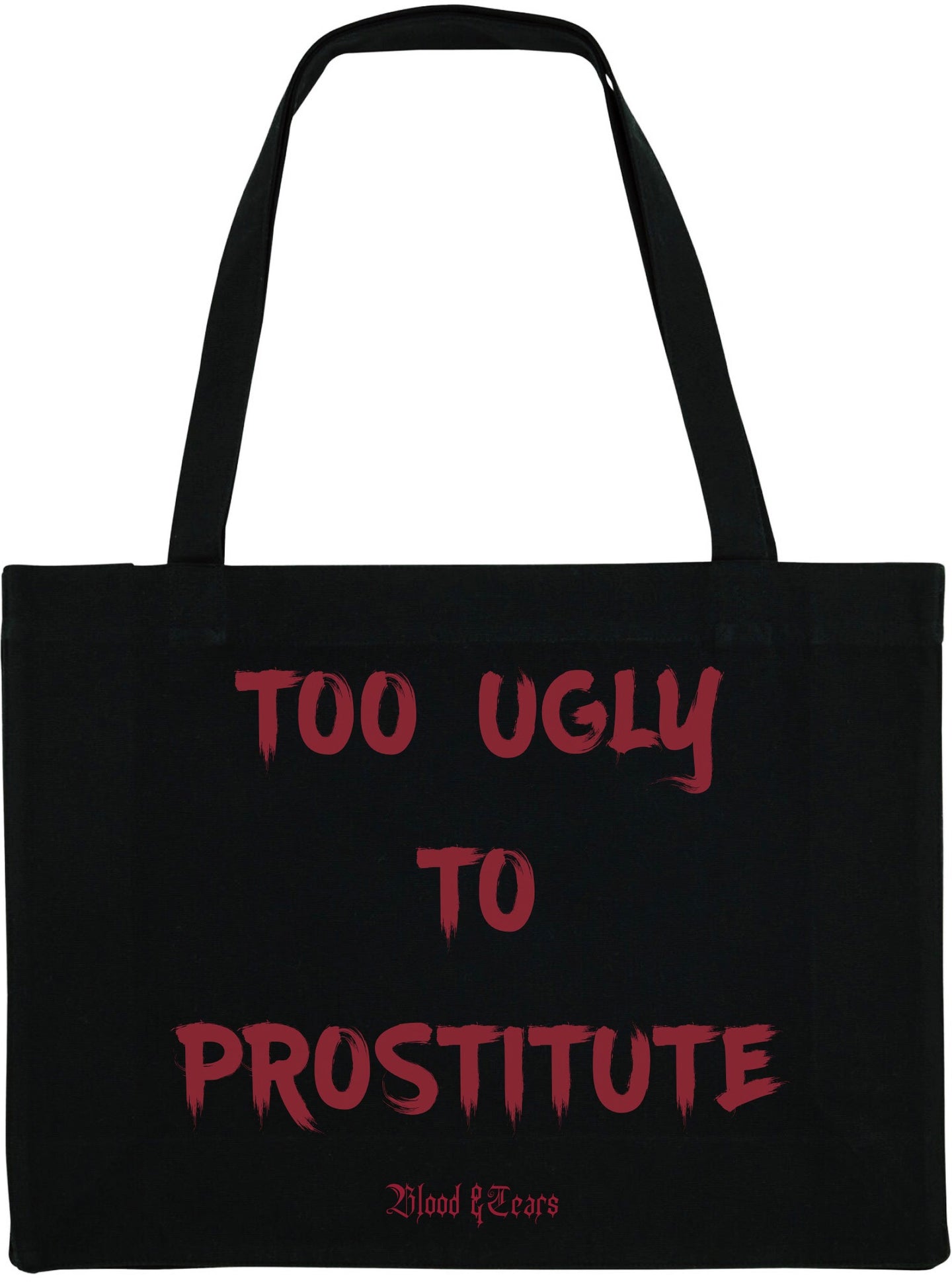 TOO UGLY TO BAG / TASCHE large