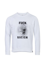 Lade das Bild in den Galerie-Viewer, FUCK RACISM SWEAT SHIRT WHITE
