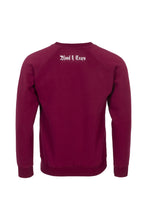 Lade das Bild in den Galerie-Viewer, FUCK RACISM SWEAT SHIRT BURGUNDY
